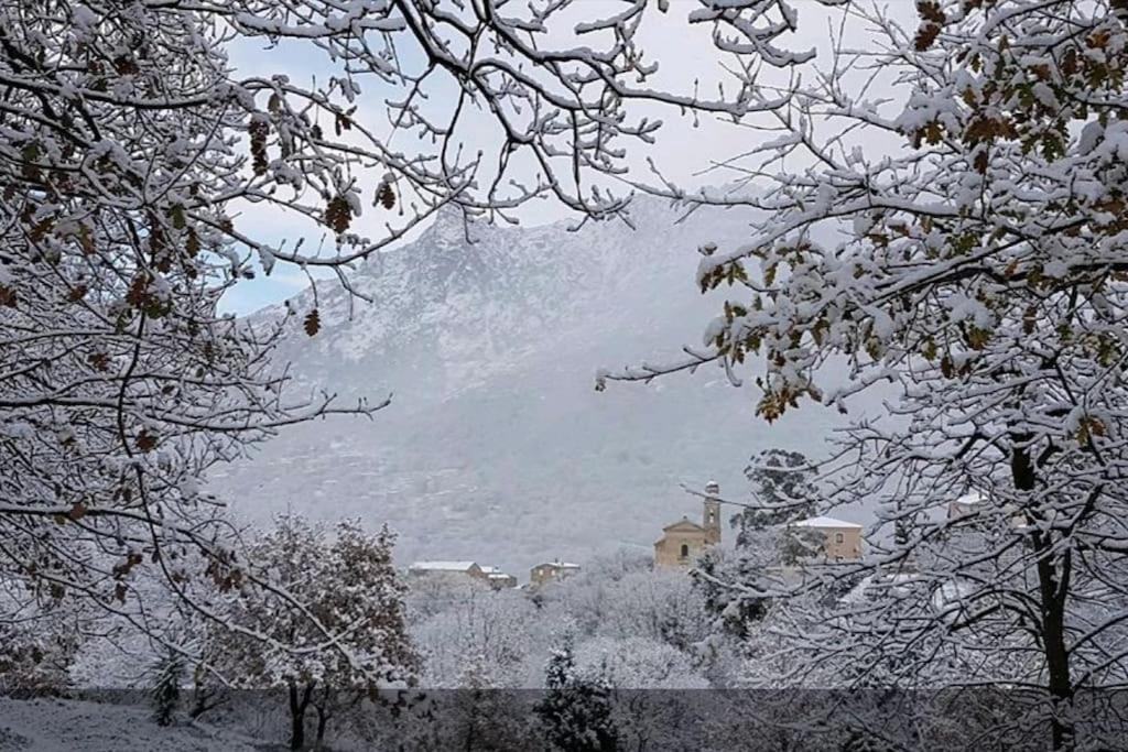 Maison Avec Jacuzzi Au Coeur Des Montagnes Feliceto Exterior foto